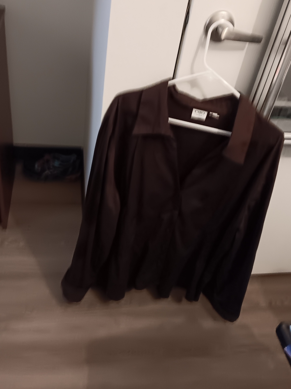 EILEEN FISHER Women's Brown Collared Jacket